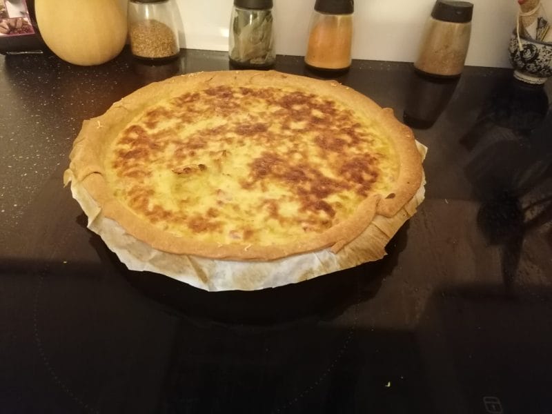 Cliquez pour zoomer ! Tarte aux poireaux Thermomix par sally23
