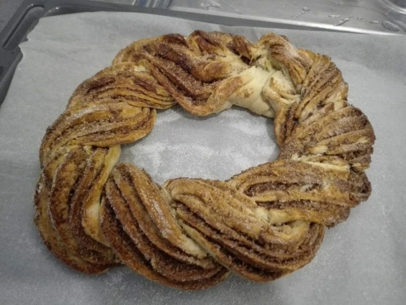 Cliquez pour zoomer ! Kringle estonien Thermomix par Simonthermo
