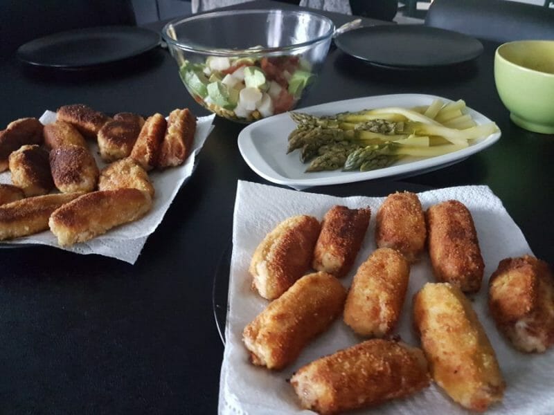 Cliquez pour zoomer ! Croquettes au jambon Serrano Thermomix par lea