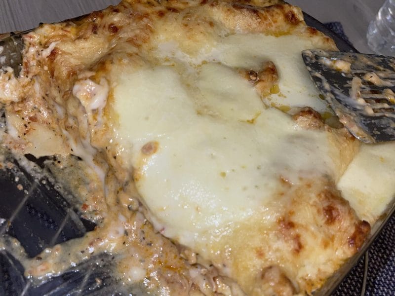 Cliquez pour zoomer ! Lasagnes au poulet et tomates séchées Thermomix par laucookk