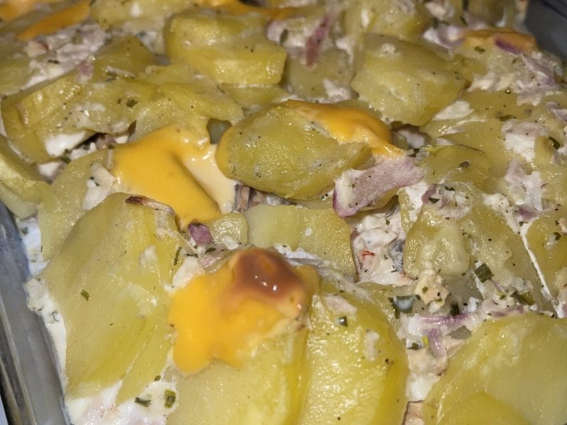 Cliquez pour zoomer ! Gratin de pommes de terre au Boursin Thermomix par laucookk