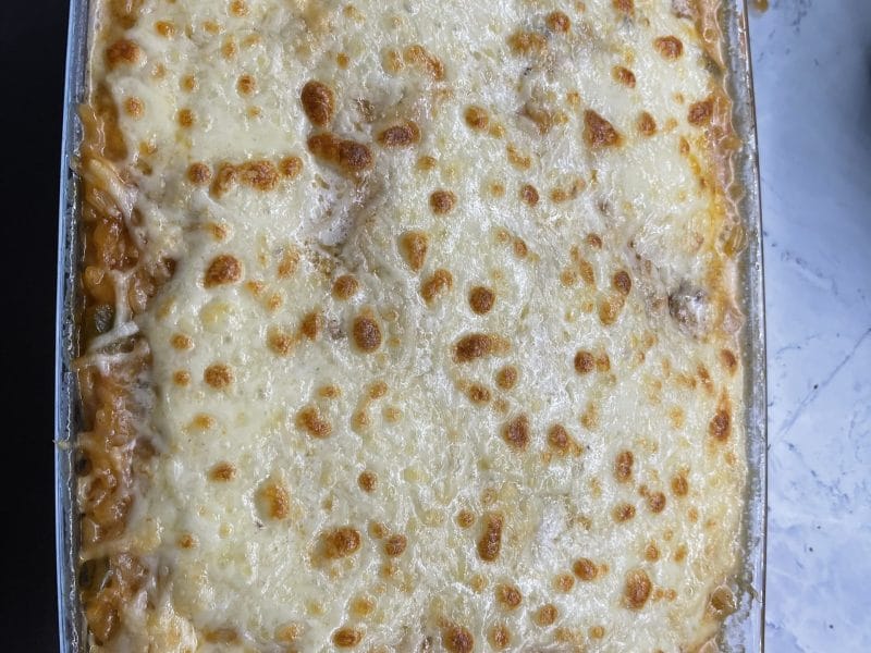 Cliquez pour zoomer ! Gratin de riz façon pizza Thermomix par laucookk