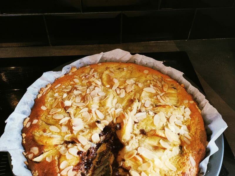 Cliquez pour zoomer ! Tarte poires et chocolat Thermomix par Anne_2