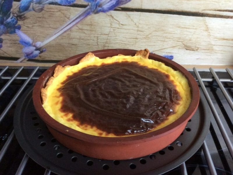 Cliquez pour zoomer ! Flan pâtissier sans pâte Thermomix par Mamie fanfan