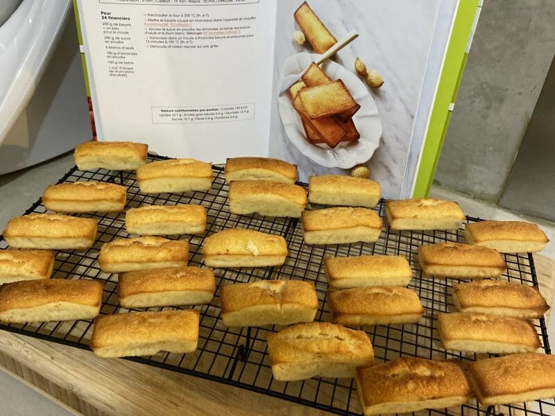 Cliquez pour zoomer ! Financiers Thermomix par Vanessa