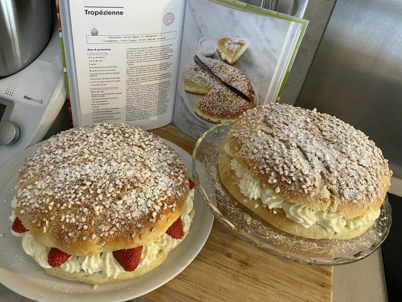 Cliquez pour zoomer ! Tropézienne Thermomix par Vanessa