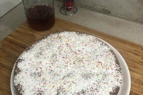 Cliquez pour zoomer ! Gâteau chocolat noix de coco Thermomix par Vanessa