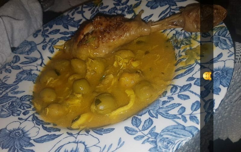 Cliquez pour zoomer ! Tajine de poulet aux olives Thermomix par Kenzamoh