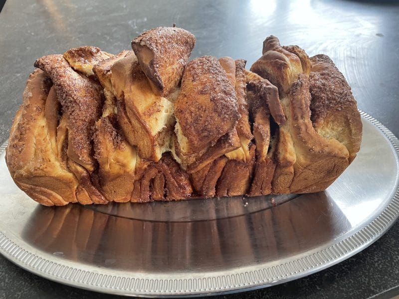 Cliquez pour zoomer ! Brioche à effeuiller à la cannelle Thermomix par laure_432