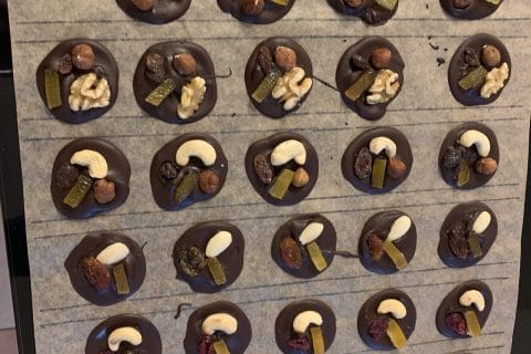 Cliquez pour zoomer ! Mendiants au chocolat Thermomix par lamam06