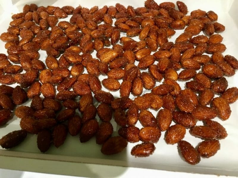 Cliquez pour zoomer ! Amandes grillées à la cannelle et au miel Thermomix par Annabel77