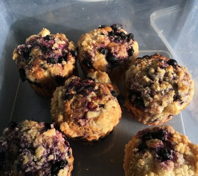 Cliquez pour zoomer ! Muffins aux myrtilles Thermomix par Annabel77