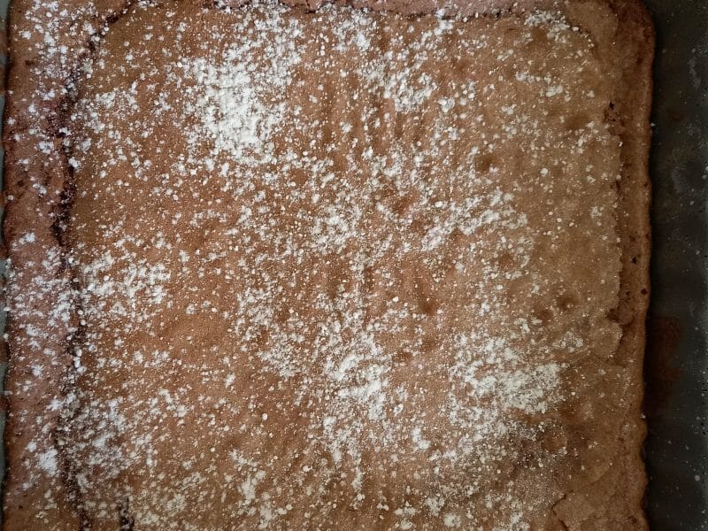 Cliquez pour zoomer ! Kladdkaka – Gâteau au chocolat suédois Thermomix par Bev42