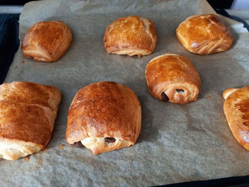 Cliquez pour zoomer ! Pains au chocolat briochés Thermomix par Bev42
