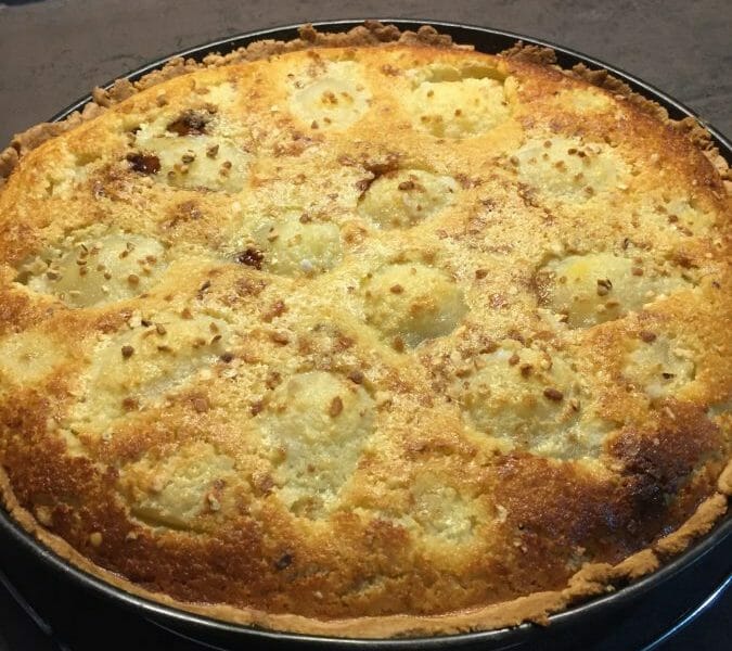 Cliquez pour zoomer ! Tarte poires et chocolat Thermomix par Sabrina_b