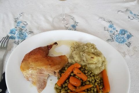 Ecrasé de pommes de terre à l’huile d’olive Thermomix par Patlb