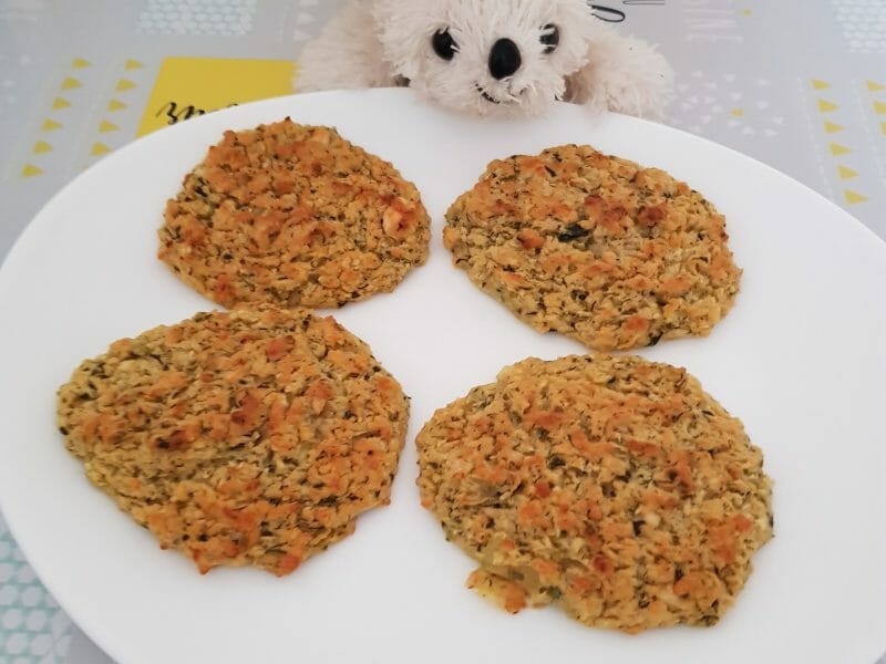 Cliquez pour zoomer ! Galettes de courgettes grecques Thermomix par Patlb