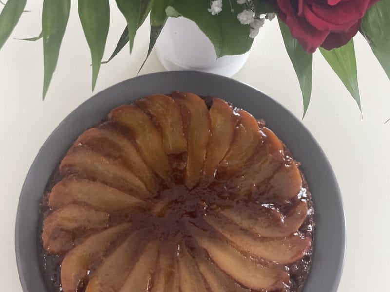 Cliquez pour zoomer ! Pain d’épices renversé aux poires Thermomix par magali
