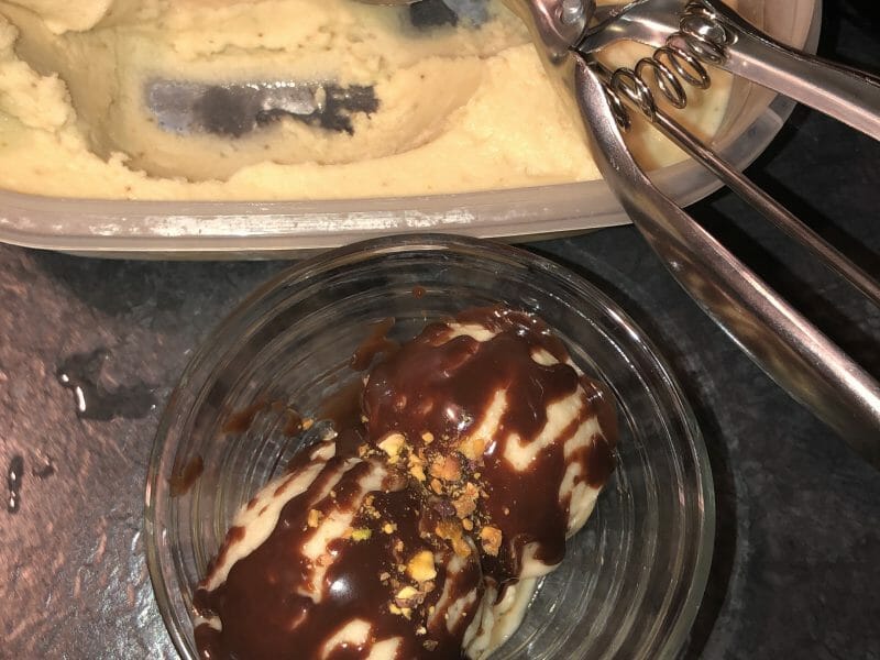 Cliquez pour zoomer ! Sorbet banane Thermomix par Orschidee🌸