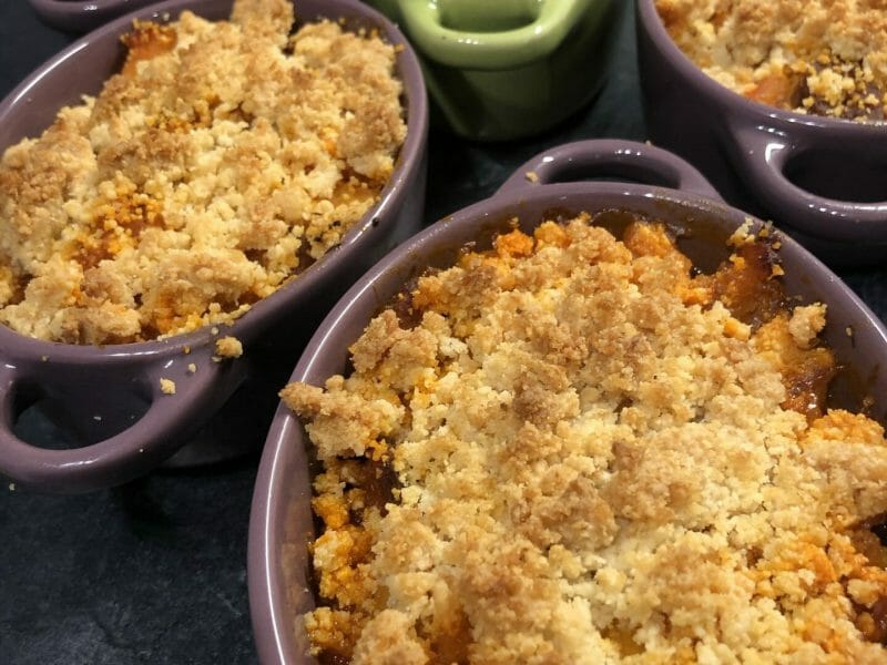 Cliquez pour zoomer ! Crumble de butternut au chorizo Thermomix par Freemouse
