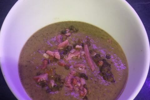 Cliquez pour zoomer ! Velouté de lentilles vertes au Thermomix