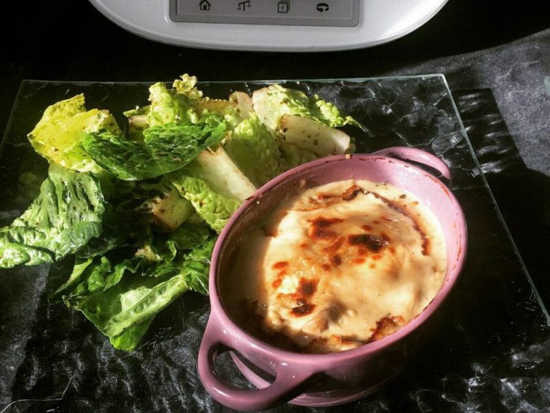 Cliquez pour zoomer ! Cassolettes de champignons aux petits lardons Thermomix par Freemouse