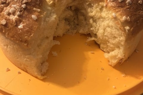 Cliquez pour zoomer ! Brioche tressée à la mie filante Thermomix par clemence_332