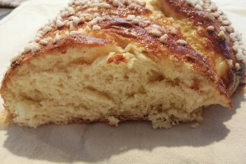 Cliquez pour zoomer ! Brioche tressée à la mie filante Thermomix par Princessparfaite