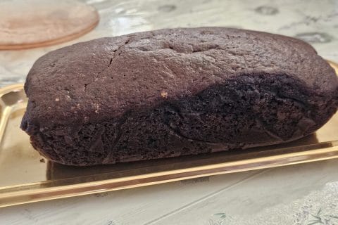 Cliquez pour zoomer ! Cake au chocolat et à la banane Thermomix par Muryel13