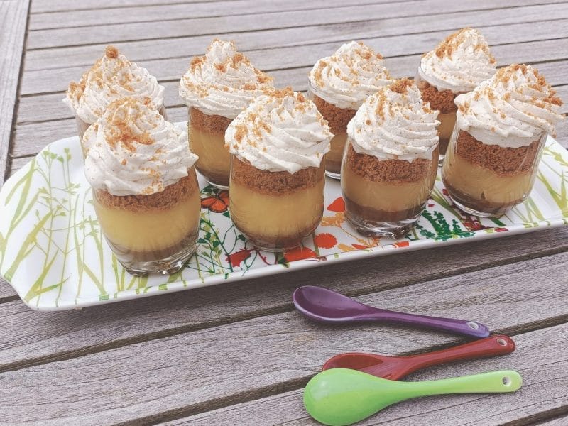 Cliquez pour zoomer ! Verrines pommes caramel et spéculoos Thermomix par cnedra