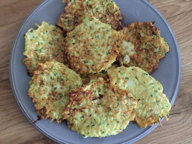 Cliquez pour zoomer ! Paillassons de courgettes Thermomix par Vanessa