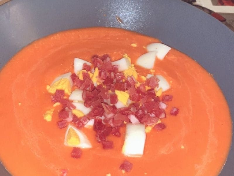 Cliquez pour zoomer ! Salmorejo Thermomix par clocloencuisine