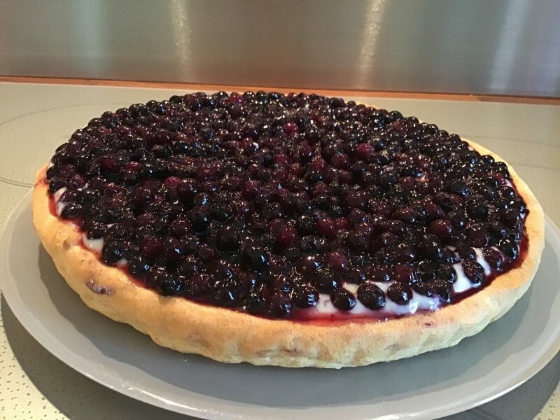 Cliquez pour zoomer ! Tarte aux myrtilles Thermomix par Marie0281