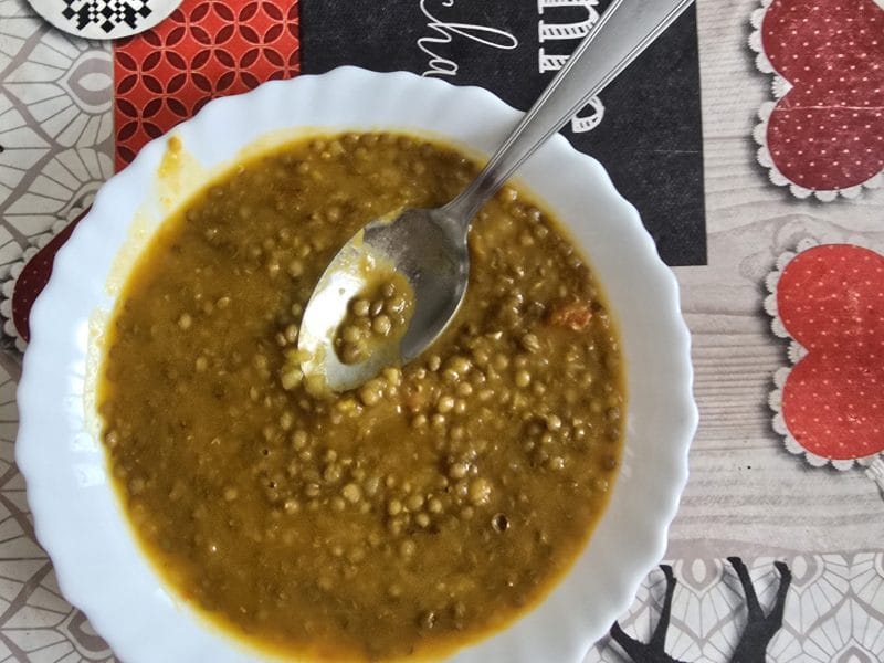 Cliquez pour zoomer ! Soupe de lentilles au chorizo Thermomix par Elimi