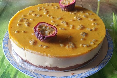 Cliquez pour zoomer ! Bavarois aux fruits de la passion Thermomix par Elimi