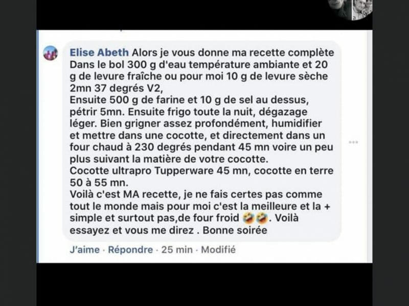 Cliquez pour zoomer ! Pain Cocotte Thermomix par Fabex