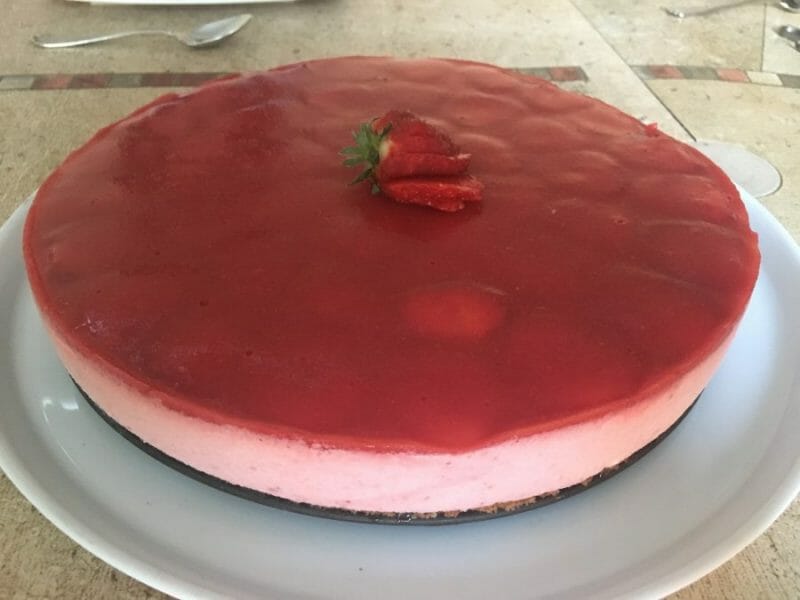 Cliquez pour zoomer ! Bavarois aux fraises Thermomix par Magicfifi
