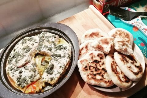 Cliquez pour zoomer ! Matlouh – Pain tajine Thermomix par Stef1979