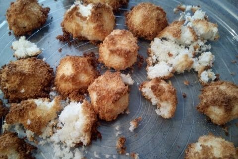 Cliquez pour zoomer ! Rocher coco (Congolais) au Thermomix