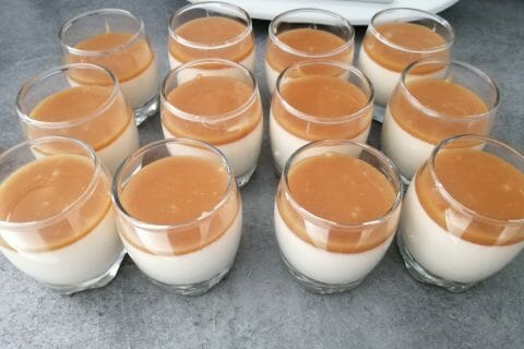 Cliquez pour zoomer ! Panna cotta caramel beurre salé au Thermomix