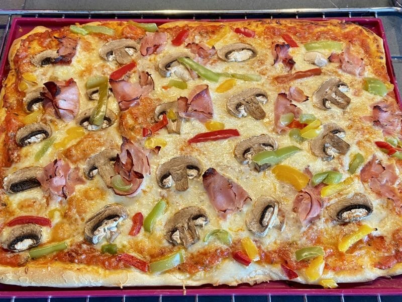 Cliquez pour zoomer ! Pizza Reine Thermomix par @.Cj