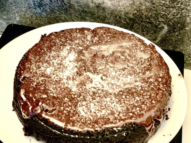 Cliquez pour zoomer ! Gâteau au chocolat végan Thermomix par samleny