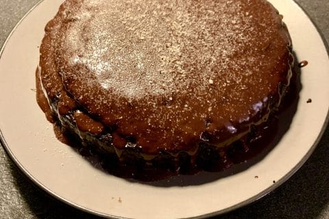 Cliquez pour zoomer ! Gâteau au chocolat végan Thermomix par samleny