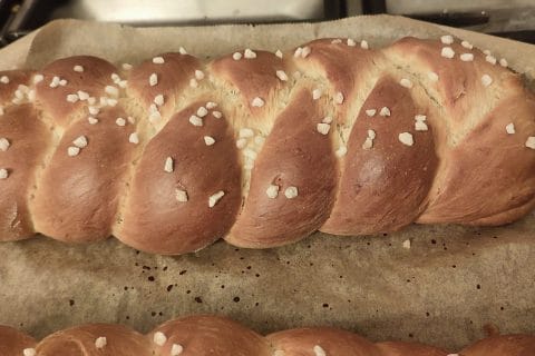 Cliquez pour zoomer ! Brioche tressée à la mie filante Thermomix par sabrina_911