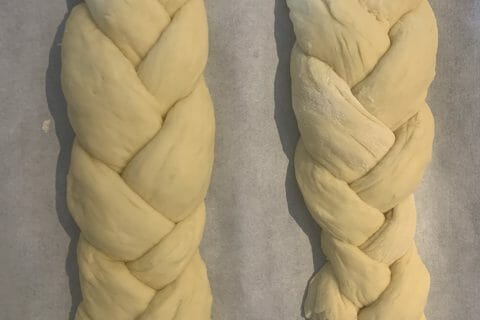 Cliquez pour zoomer ! Brioche tressée à la mie filante Thermomix par Elod42