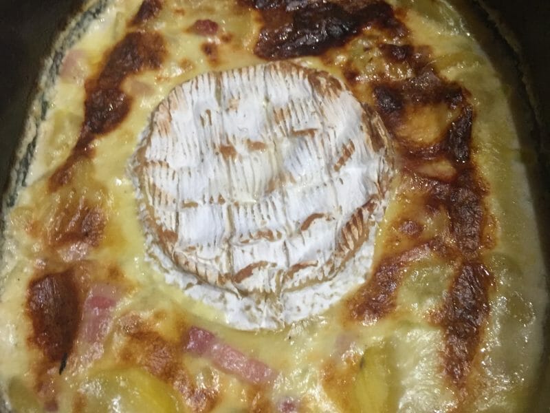 Gratin de pommes de terre à la normande au Thermomix - Cookomix