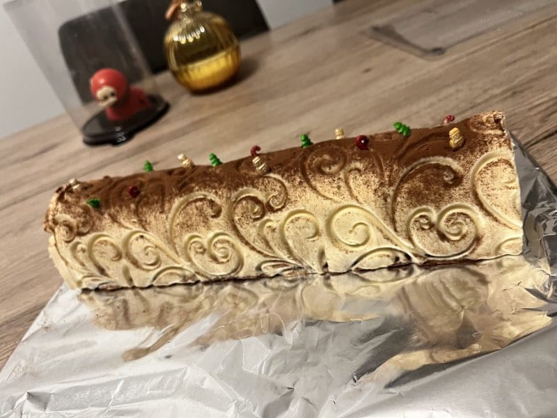 Cliquez pour zoomer ! Bûche Tiramisu Thermomix par bene_22