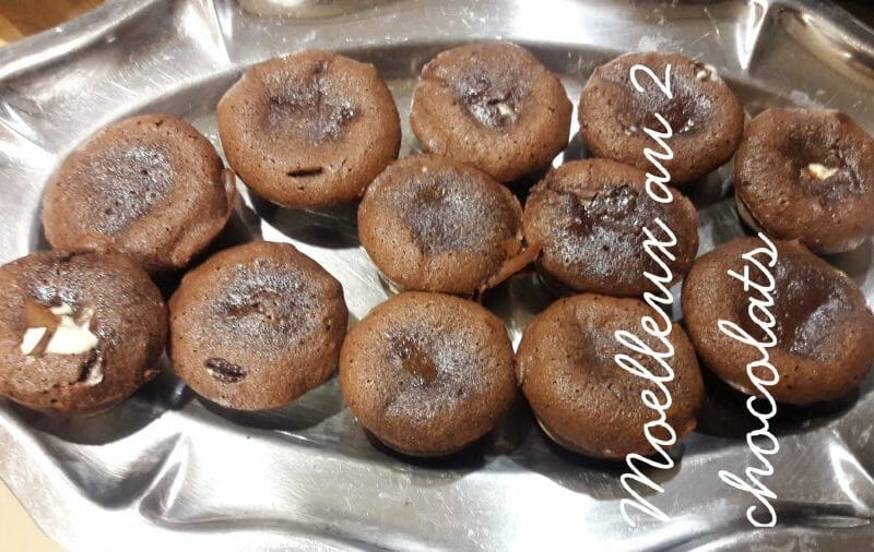 Cliquez pour zoomer ! Muffins aux deux chocolats Thermomix par Sarah_2
