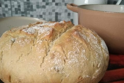 Cliquez pour zoomer ! Pain Cocotte Thermomix par Framboise33