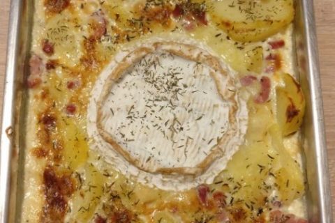 Gratin de pommes de terre à la normande au Thermomix - Cookomix